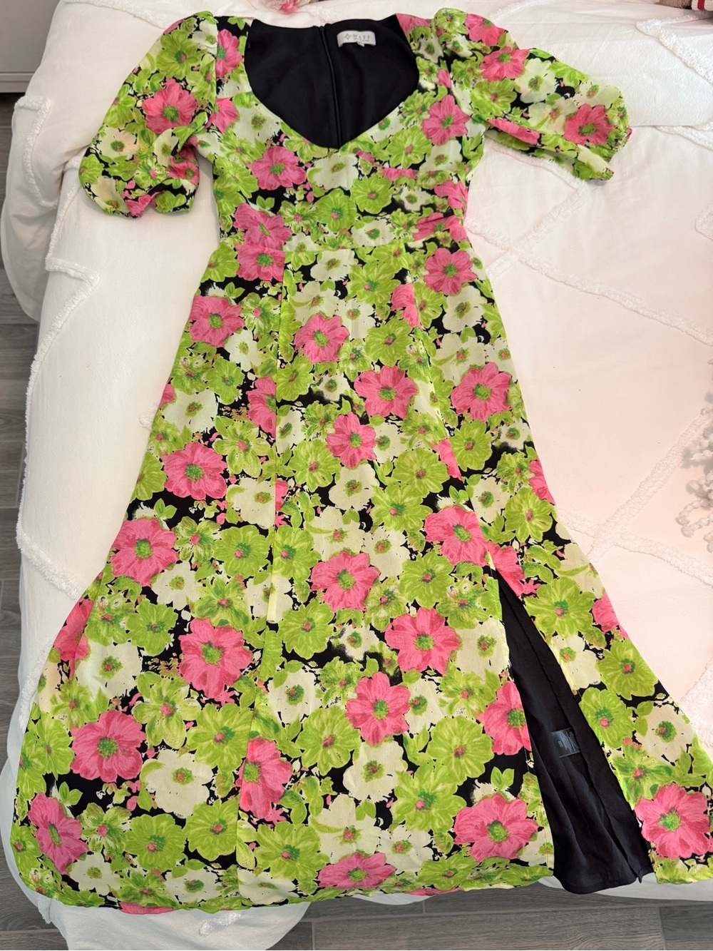 Wayf Floral Midi Dress